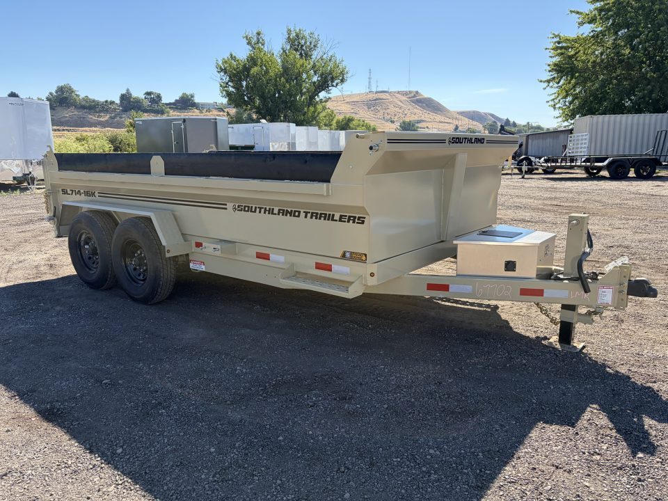 New 2026 Southland 7x14 16k Dump Trailer