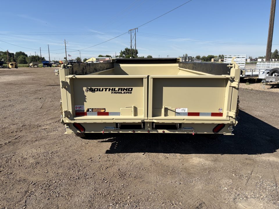 New 2026 Southland 7x14 16k Dump Trailer