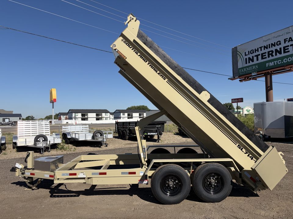 New 2026 Southland 7x14 16k Dump Trailer