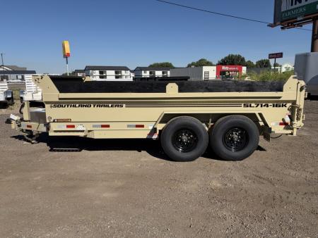 New 2026 Southland 7x14 16k Dump Trailer
