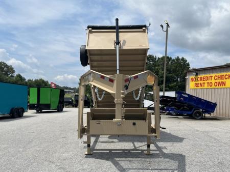 New 2026 PROSPECTOR HD 7X16 16K GOOSENECK DUMP TRAILER WITH 3' WALLS
