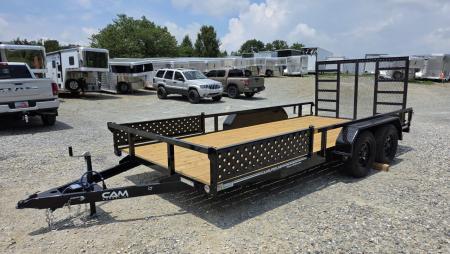 New 2026 Cam Superline 7X16TA ATV ATV Trailer