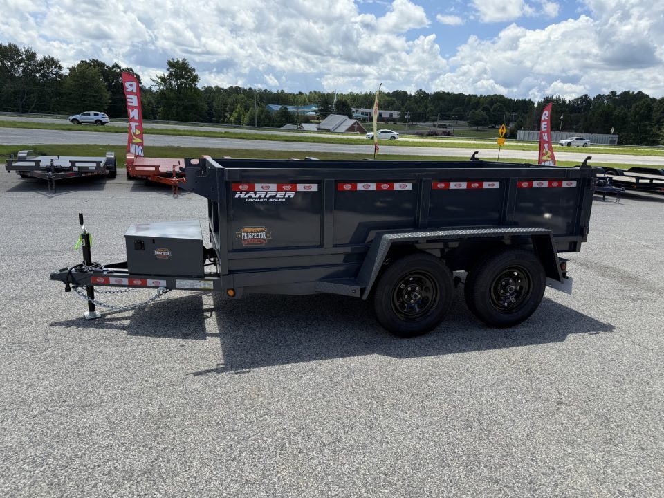 New 2026 PROSPECTOR LIGHT DUTY 5X10 7K TANDEM AXLE DUMP TRAILER WITH 2' WALLS