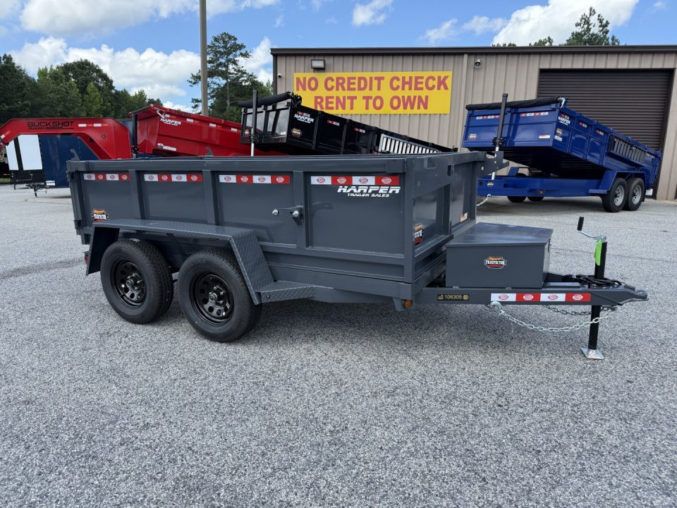 New 2026 PROSPECTOR LIGHT DUTY 5X10 7K TANDEM AXLE DUMP TRAILER WITH 2' WALLS
