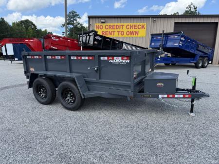 New 2026 PROSPECTOR LIGHT DUTY 5X10 7K TANDEM AXLE DUMP TRAILER WITH 2' WALLS