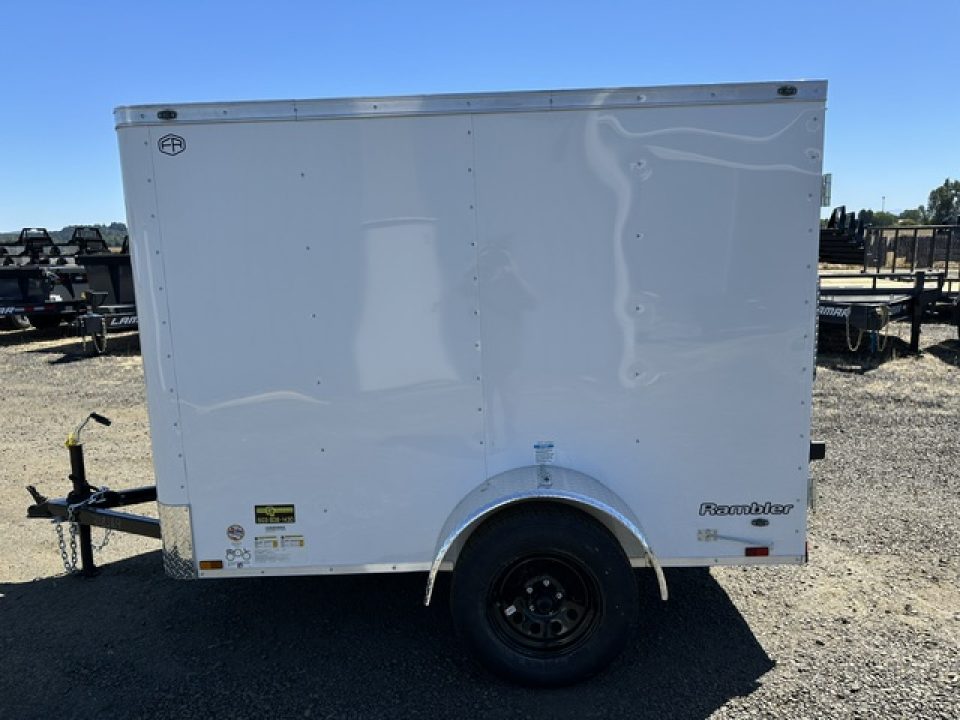 New 2027 Continental Cargo OSRM 5X8/3K Cargo / Enclosed Trailer PLUS 6" EXTRA SIDES