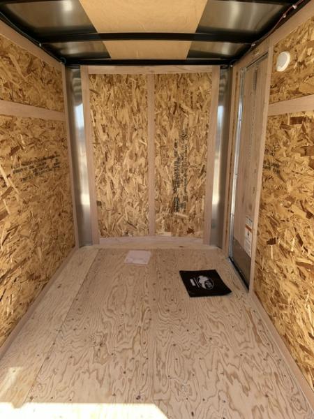 New 2027 Continental Cargo OSRM 5X8/3K Cargo / Enclosed Trailer PLUS 6" EXTRA SIDES