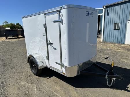 New 2027 Continental Cargo OSRM 5X8/3K Cargo / Enclosed Trailer PLUS 6" EXTRA SIDES