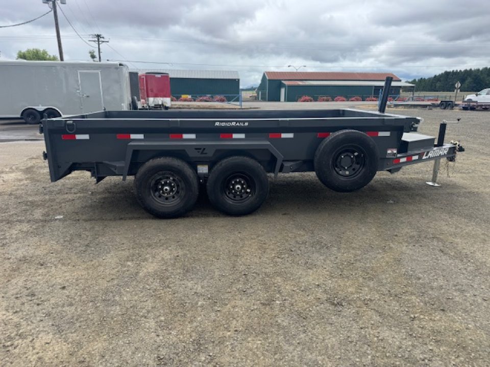New 2027 Lamar Trailers GD 83X14/14K Dump Trailer 18" SIDES