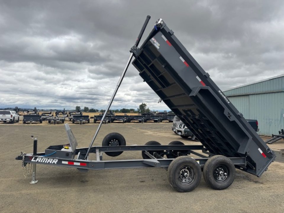 New 2027 Lamar Trailers GD 83X14/14K Dump Trailer 18" SIDES
