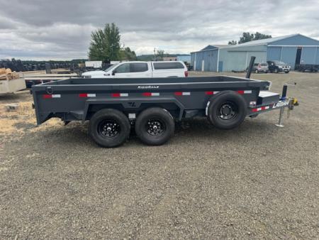 New 2027 Lamar Trailers DG 83X14/14 Dump Trailer 18" SIDES