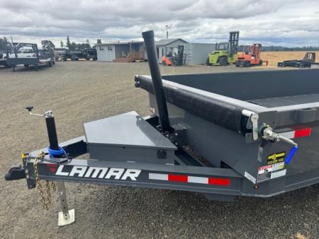 New 2027 Lamar Trailers DG 83X14/14 Dump Trailer 18" SIDES