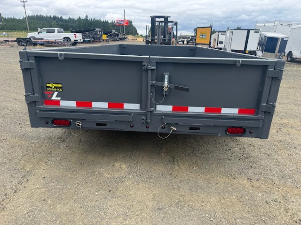 New 2027 Lamar Trailers DG 83X14/14K Dump Trailer 18" SIDES