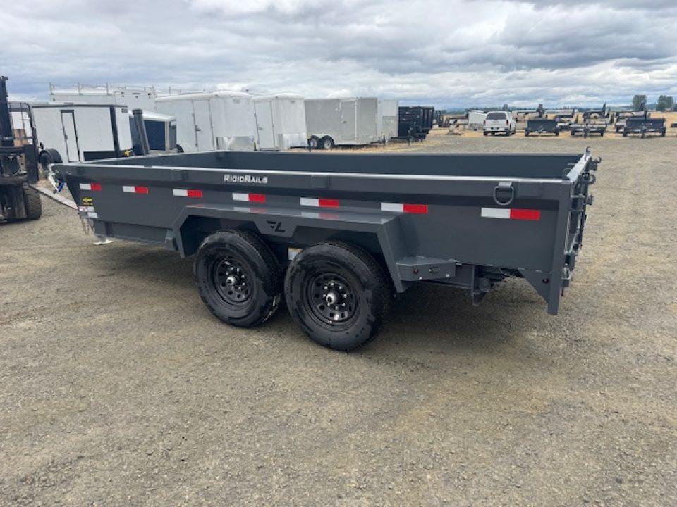 New 2027 Lamar Trailers DG 83X14/14K Dump Trailer 18" SIDES