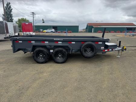 New 2027 Lamar Trailers DG 83X14/14K Dump Trailer 18  SIDES