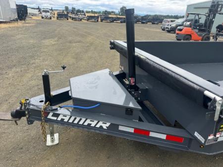 New 2027 Lamar Trailers DG 83X14/14K Dump Trailer 18" SIDES