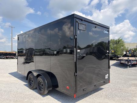 New 2027 Darkhorse DHW7X16TA35 (7' X 16') 7K V-Nose Cargo / Enclosed Trailer