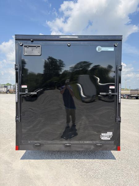 New 2027 Darkhorse DHW7X16TA35 (7' X 16') 7K V-Nose Cargo / Enclosed Trailer