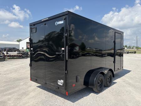 New 2027 Darkhorse DHW7X16TA35 (7' X 16') 7K V-Nose Cargo / Enclosed Trailer