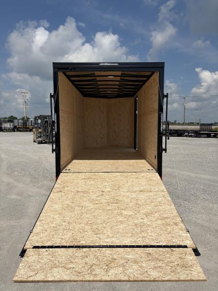 New 2027 Darkhorse DHW7X16TA35 (7' X 16') 7K V-Nose Cargo / Enclosed Trailer