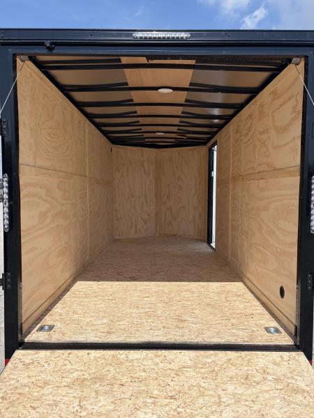 New 2027 Darkhorse DHW7X16TA35 (7' X 16') 7K V-Nose Cargo / Enclosed Trailer