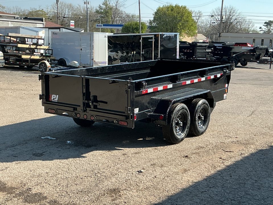 New 2027 PJ Trailers 72" x 12' (D3) 10K GVWR Dump Trailer