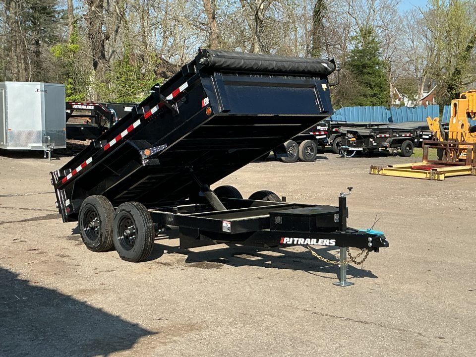 New 2027 PJ Trailers 72" x 12' (D3) 10K GVWR Dump Trailer