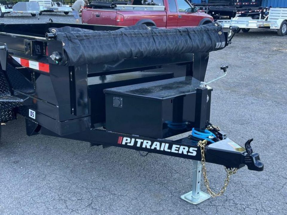New 2027 PJ Trailers 10' x 60" Utility Dump (D5) 7K GVWR Dump Trailer