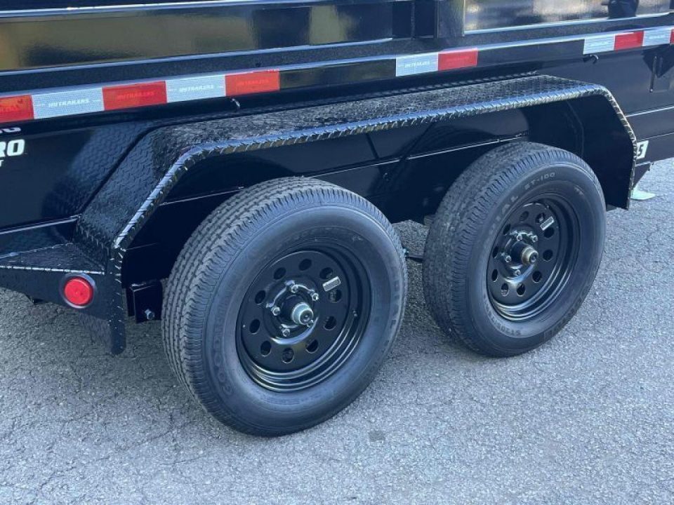 New 2027 PJ Trailers 10' x 60" Utility Dump (D5) 7K GVWR Dump Trailer
