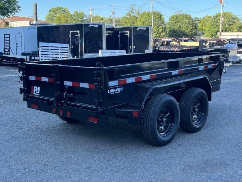 New 2027 PJ Trailers 10' x 60" Utility Dump (D5) 7K GVWR Dump Trailer
