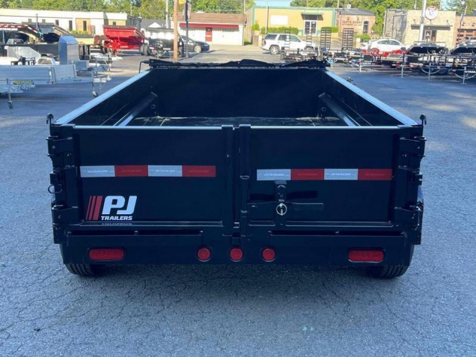 New 2027 PJ Trailers 10' x 60" Utility Dump (D5) 7K GVWR Dump Trailer