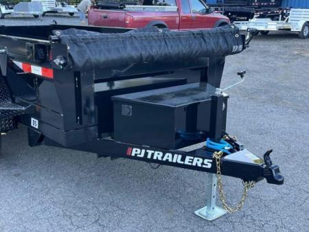 New 2027 PJ Trailers 10' x 60" Utility Dump (D5) 7K GVWR Dump Trailer