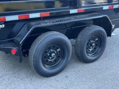 New 2027 PJ Trailers 10' x 60" Utility Dump (D5) 7K GVWR Dump Trailer