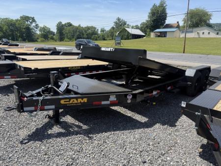 New 2026 CAM 20' BEAST Full Tilt - 16k GVWR W/ Rub Rail Option