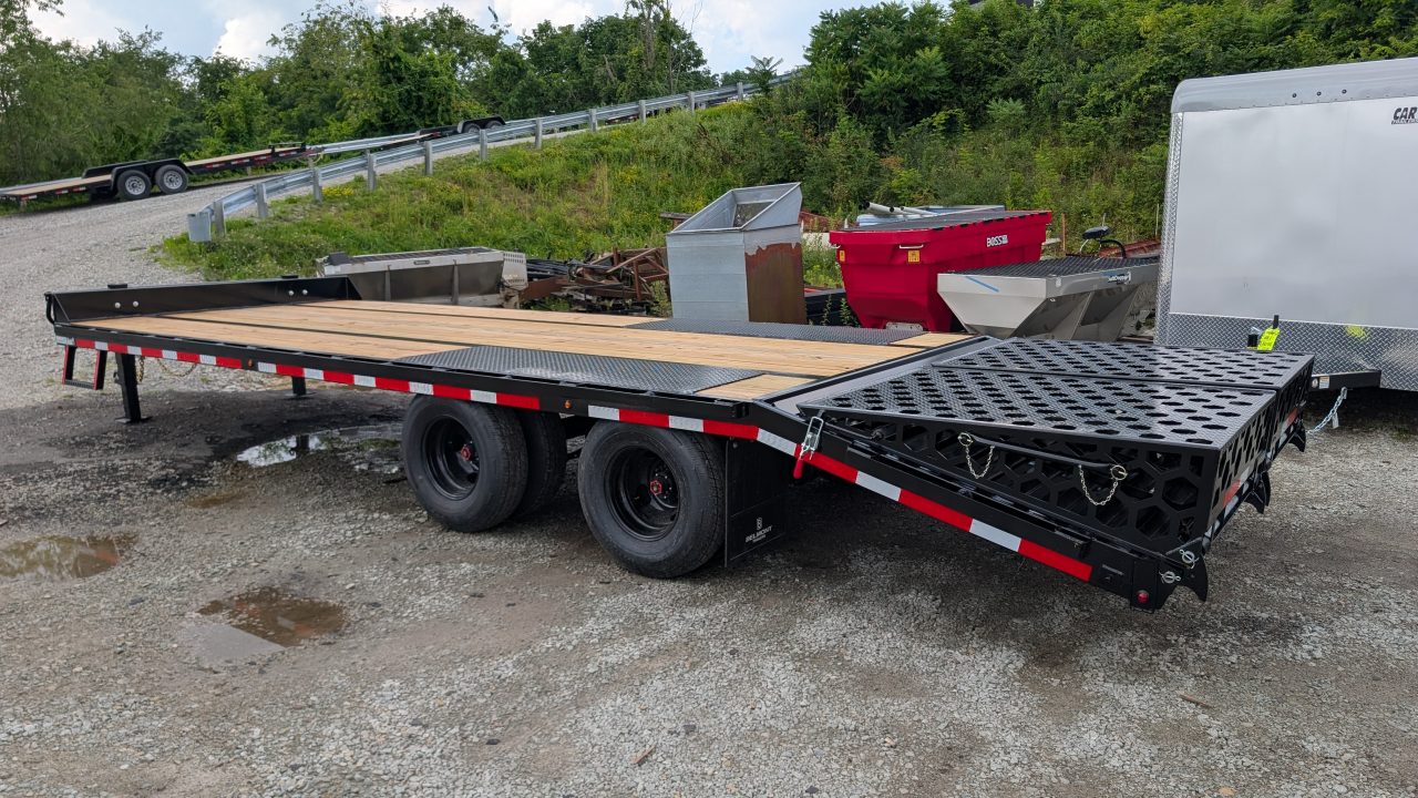 New 2026 Belmont 20+5 Tandem Dual Deckover Tagalong w/ Full Width Wedge Ramps