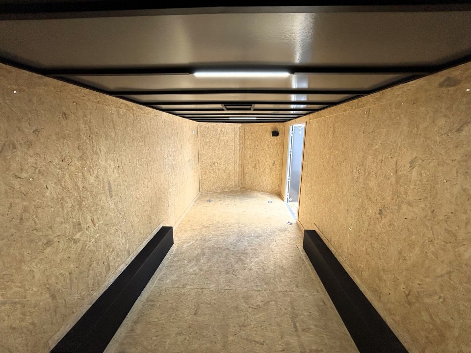 New 2026 Covered Wagon 8.5x20 Cargo / Enclosed Trailer, with #5200 Axles , .080 Polycore & 84" Int Height
