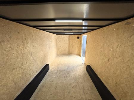 New 2026 Covered Wagon 8.5x20 Cargo / Enclosed Trailer, with #5200 Axles , .080 Polycore & 84" Int Height