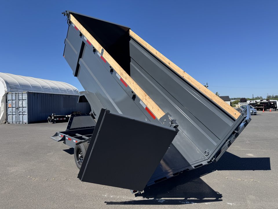 New 2027 Eagle Venture Pro 7x16 HD Dump Trailer w/ 48" Sidewalls 15.4K GVWR