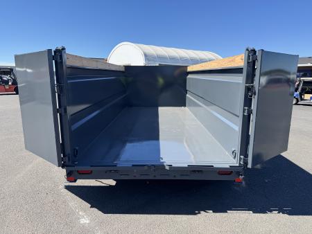 New 2027 Eagle Venture Pro 7x16 HD Dump Trailer w/ 48" Sidewalls 15.4K GVWR