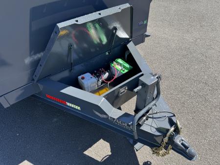 New 2027 Eagle Venture Pro 7x16 HD Dump Trailer w/ 48" Sidewalls 15.4K GVWR