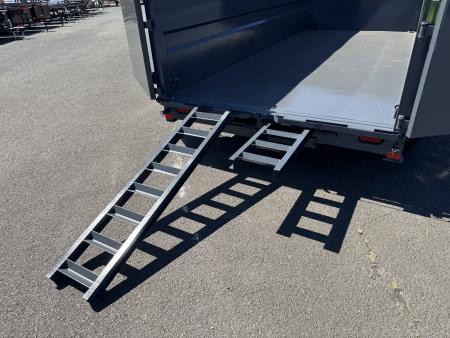 New 2027 Eagle Venture Pro 7x16 HD Dump Trailer w/ 48" Sidewalls 15.4K GVWR