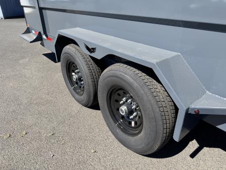 New 2027 Eagle Venture Pro 7x16 HD Dump Trailer w/ 48" Sidewalls 15.4K GVWR