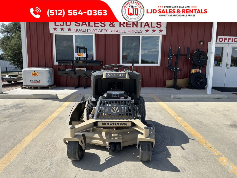 New 2027 Warhawk - Scout 48" - Zero Turn Mower