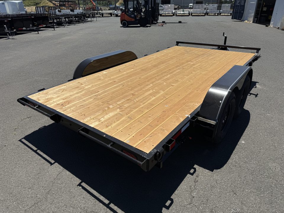 New 2027 Eagle Trailers 7x14 Flatbed Carhauler 7K GVWR