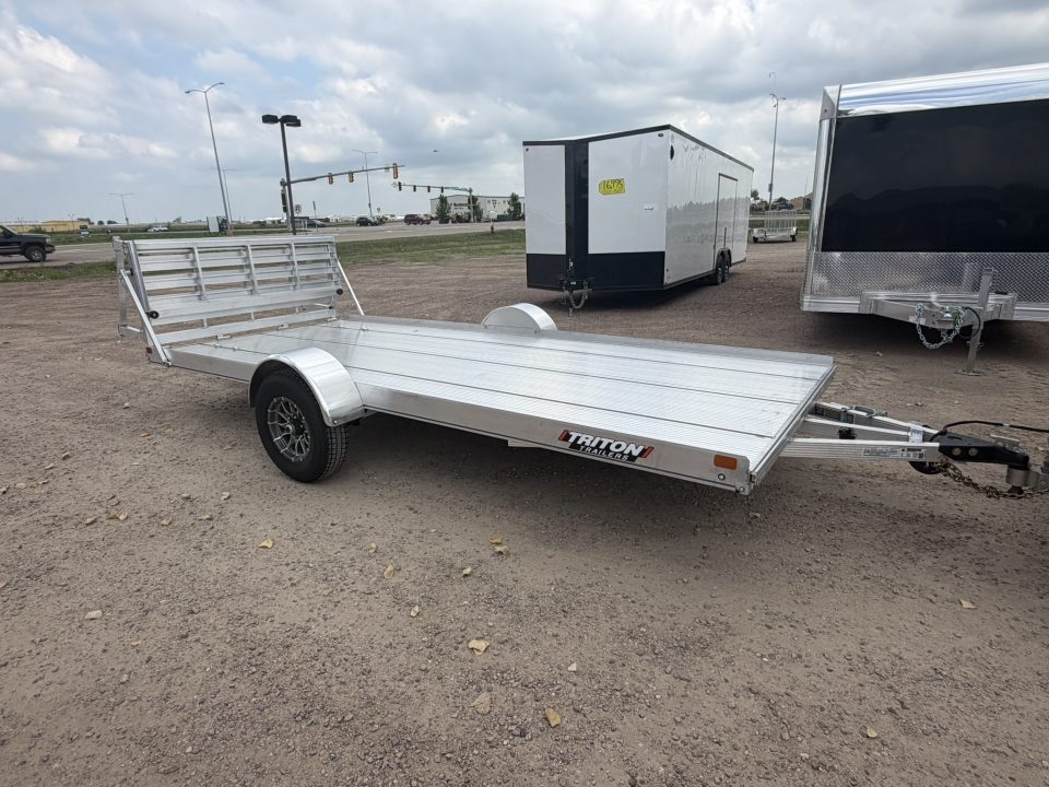 New 2025 Triton Trailers 81X16 ATV Trailer