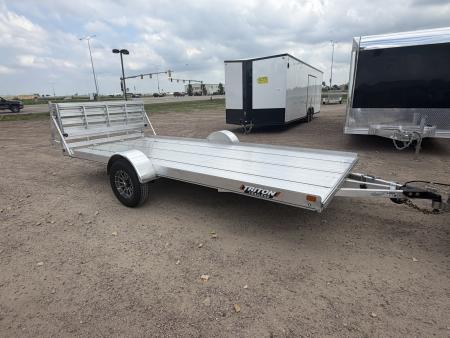 New 2025 Triton Trailers 81X16 ATV Trailer