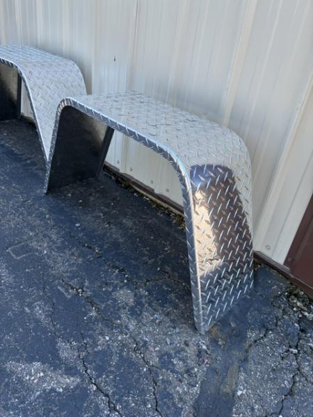 New Aluminum Single axle fenders Accessories