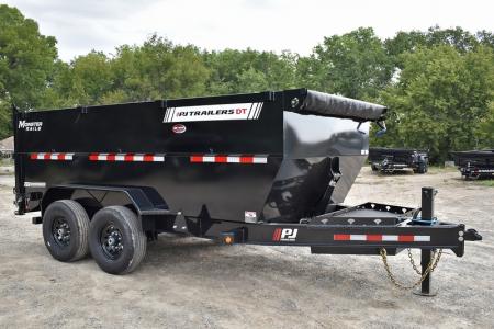 New 2027 PJ Trailers DT1-14FT, 4FTS-15K