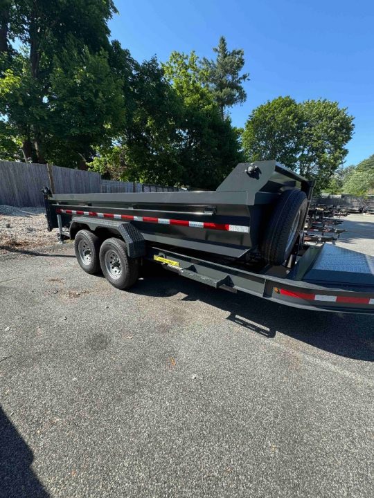 New 2025 Belmont DLX8214-14K Dump Trailer