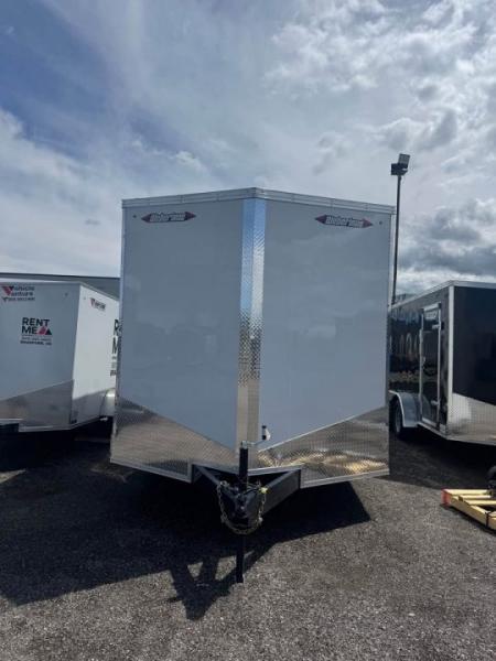 New 2026 8.5x20 Enclosed Car Hauler Trailer - MADE IN CANADA, 7' INSIDE HEIGHT, REAR RAMP